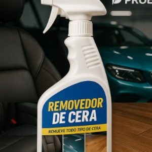 Atomizador Removedor de Cera PROECO en el interior de un vehículo