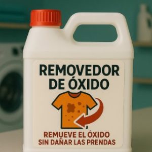 Bidón de Removedor de Óxido PROECO en un cuarto de lavado